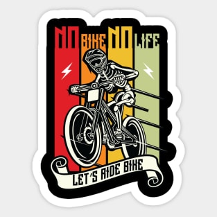 Ride bike Sticker